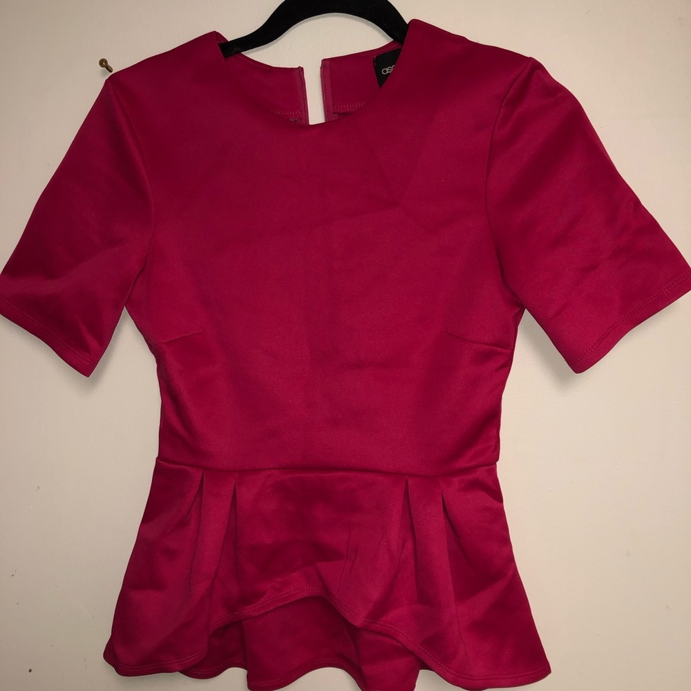 Hot pink ASOS Top